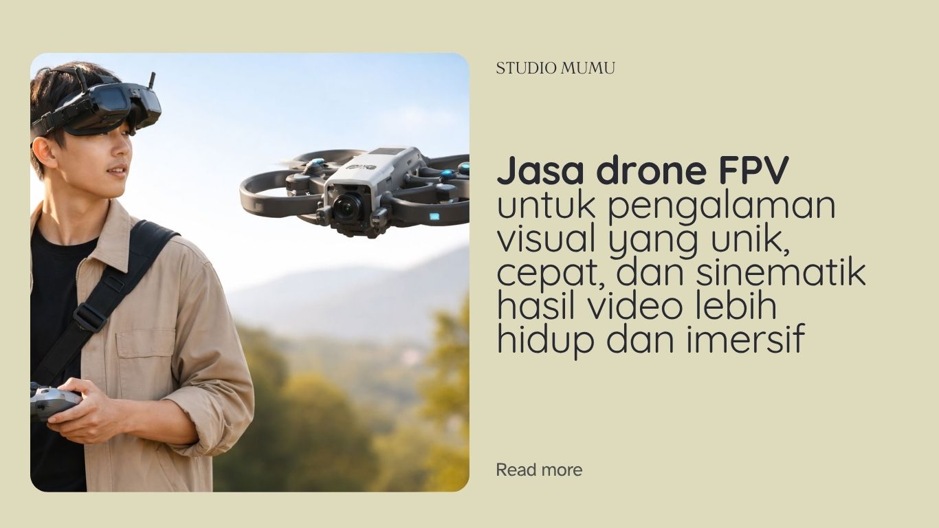 JASA SEWA DRONE FPV